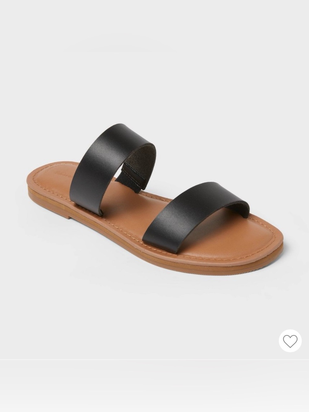 Women’s Freya Footbed Sandals- Universal Thread- Black Size 8